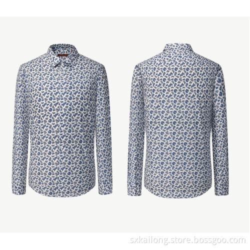 Mens Cotton Shirt Long Sleeves